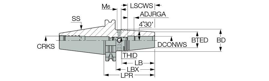 DIN69871 50 SRKIN 12X 80